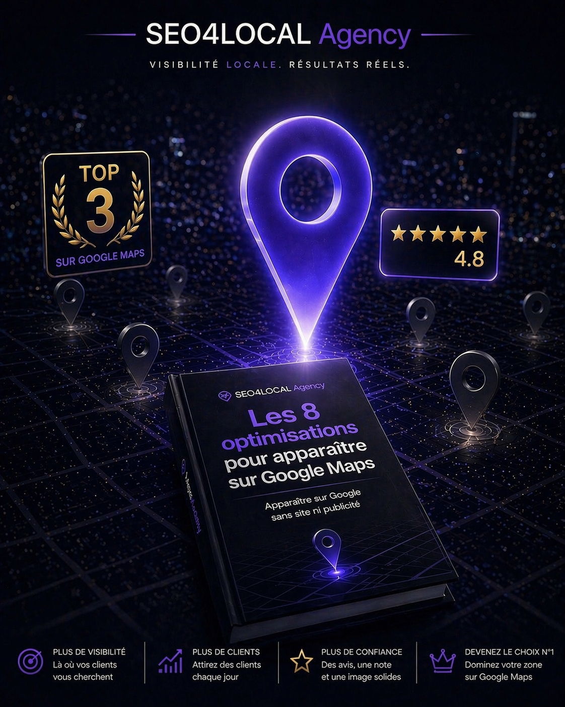 Les 8 optimisations pour apparaitre sur Google Maps