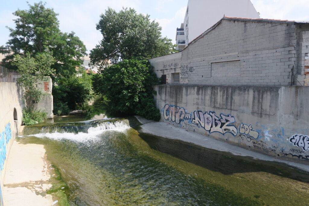 L'Huveaune à La Capelette Marseille 10e arrondissement