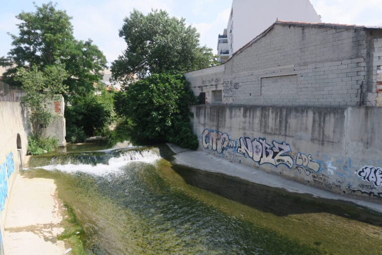 L'Huveaune à La Capelette Marseille 10e arrondissement
